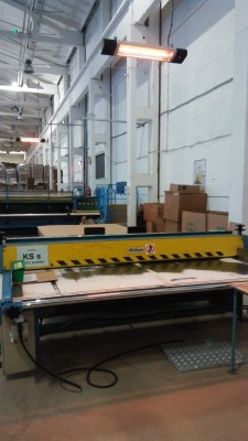 SANDĖLIO DARBO ZONŲ ŠILDYMAS