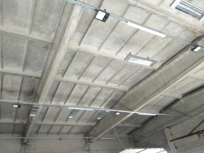 SANDĖLIO DARBO ZONŲ ŠILDYMAS