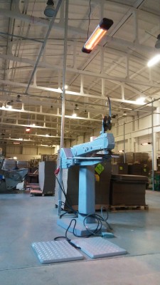 SANDĖLIO DARBO ZONŲ ŠILDYMAS