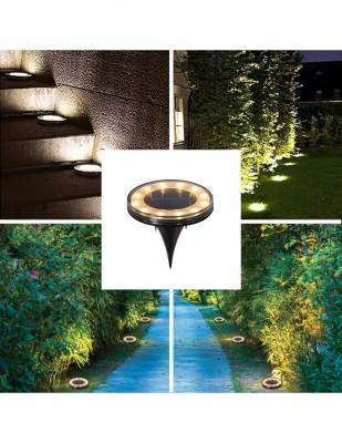 Saulės energija įkraunamas LED lauko šviestuvas Enterprise, 2vnt