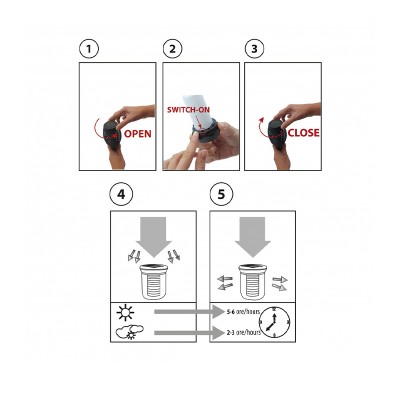 Saulės energija įkraunamas LED lauko šviestuvas su liepsnos efektu Olympia XL, 2 vnt