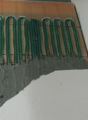 Sieninis/lubinis šildymas (po tinku)