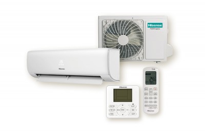 Sieninių mono-split šildymo-kondicionavimo sistemų Hisense Wings komplektai