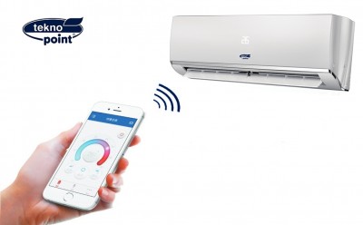 Sieninių mono-split šildymo-kondicionavimo sistemų Tekno Point Sky komplektai