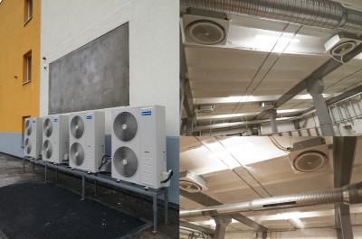 ŠILDYMAS-KONDICIONAVIMAS FILTRŲ GAMYBOS PATALPOSE