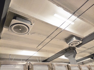 ŠILDYMAS-KONDICIONAVIMAS FILTRŲ GAMYBOS PATALPOSE