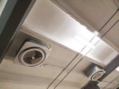 ŠILDYMAS-KONDICIONAVIMAS FILTRŲ GAMYBOS PATALPOSE