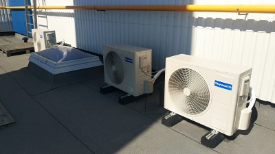 ŠILDYMAS-KONDICIONAVIMAS GAMYBOS PATALPOSE