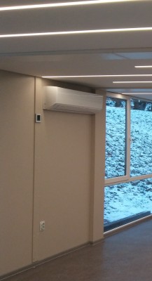 ŠILDYMAS-KONDICIONAVIMAS MOKYKLOS PATALPOSE