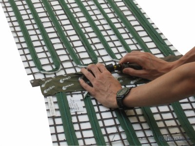 Šildymo tinklelis lauko instaliacijai Genius Carbon