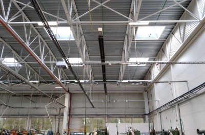 SIUVYKLOS PATALPŲ DUJINIS PRAMONINIS ŠILDYMAS