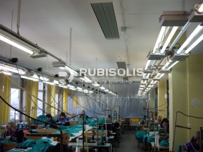 SIUVYKLOS ŠILDYMAS SPINDULINIAIS ŠILDYTUVAIS