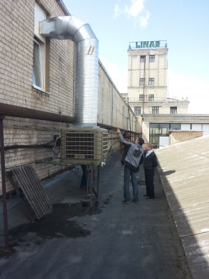 SIUVYKLOS VĖSINIMAS