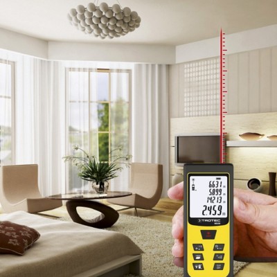 Skaitmeninis lazerinis atstumų matuoklis Trotec BD20