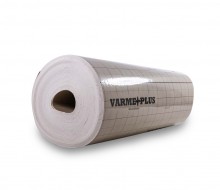 Specialus paklotas grindinio šildymo plėvelėms