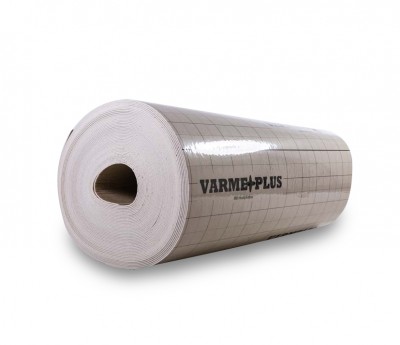 Specialus paklotas grindinio šildymo plėvelėms