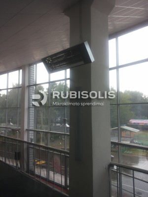 SPORTO SALĖS ŠILDYMAS TENINIAIS ŠILDYTUVAIS