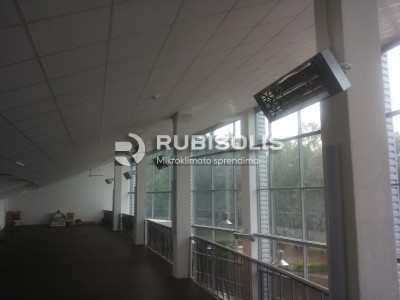 SPORTO SALĖS ŠILDYMAS TENINIAIS ŠILDYTUVAIS