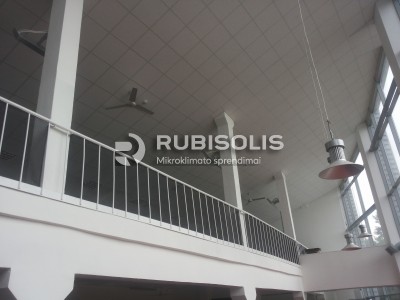 SPORTO SALĖS ŠILDYMAS TENINIAIS ŠILDYTUVAIS