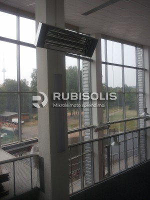 SPORTO SALĖS ŠILDYMAS TENINIAIS ŠILDYTUVAIS