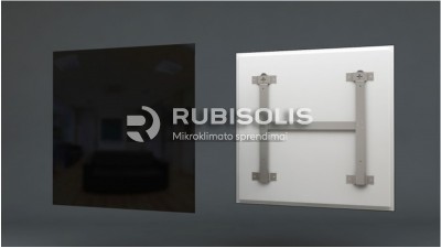 Stiklinės natūralaus šildymo plokštės ECOSUN GS 