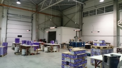 TERMINALO DARBO ZONŲ ŠILDYMAS