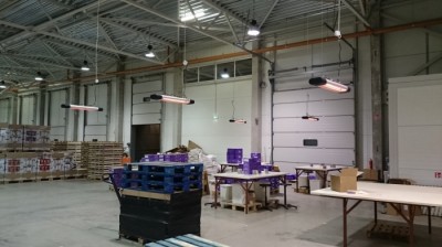 TERMINALO DARBO ZONŲ ŠILDYMAS