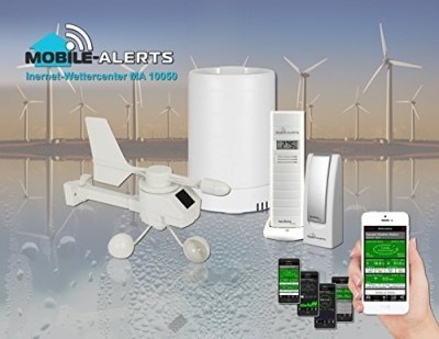 Tinklo modulio, temperatūros / drėgmės, vėjo bei lietaus jutiklių rinkinys Technoline MA 10050