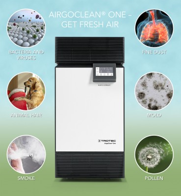 TROTEC oro valytuvas AIRGOCLEAN® ONE nuo Covid-19
