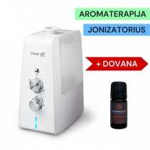 Ultragarsinis oro drėkintuvas Clean Air CA-602 + Dovana eterinis aliejus