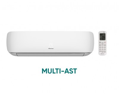 Vidiniai sieninių multi-split šildymo-kondicionavimo sistemų blokai Hisense AST