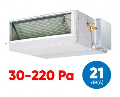 VRF šildymo-kondicionavimo sistemos vidiniai kanaliniai aukšto/žemo slėgio blokai Hisense 